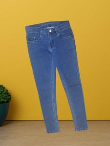 M@14 Size-26 Stylish Blue Skinny Jeans