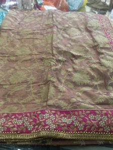 Elegant Floral Saree