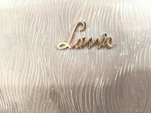 Silver-gold Party Lavie Clutch