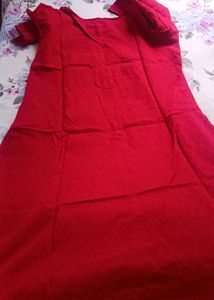 Red Kurti