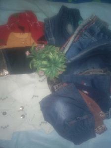 4 Jackets 10 Half Jeans  In Good Condition