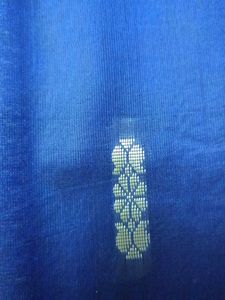 Regal Violet Silk Sari