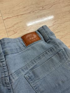 Light Wash Denim Shorts