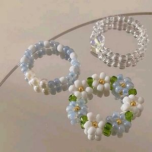 Beaded rings🎀