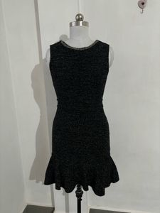 Sparkly Black Mini Dress