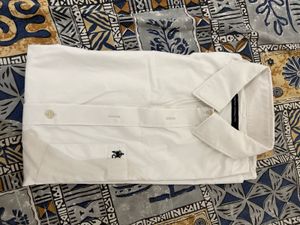 Men's White Long Sleeve Shirt