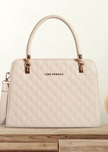 Off-white Quilted Handheld Bag