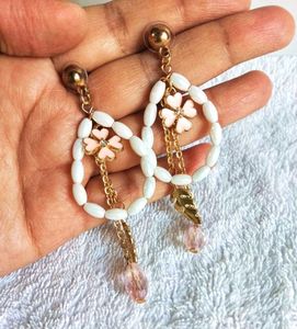 Flower Dangle Earrings