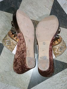Elegant Bronze Sandals