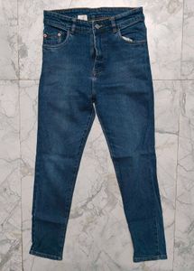 Girls Skinny Blue Jeans