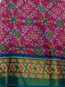 Pink Patterned Saree💖
