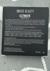 Swiss Beauty Ultimate Shadow Palette