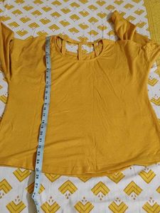 Yellow Long Sleeve Top