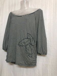 Max Studio Black &amp; White Stylish Top