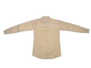 Beige Long Sleeve Button Down Large(L) SizeShirt.