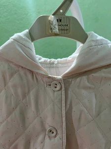 Cute Quilted Baby Girl&#39;s Coat