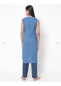 Siyahi Sleeveless Kurti