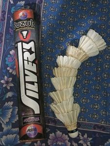 Badminton Racket+ Bag+ Pack Of 9 Cork