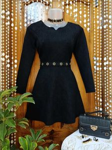 🌹 Black Suede Dress🌹