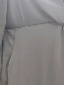 Gray Leggings with Skirt Overlay