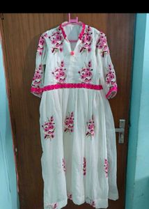 Pink Floral Gown