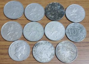 Rare Old Vintage Coin Collection 11 Pcs Set Combo.