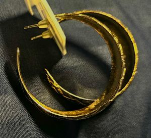 Gold Hoop Earrings