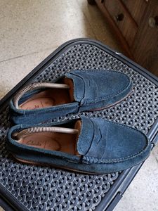 Genuine Suede Leather Loafers