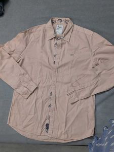 Patterned Trim Button-Down