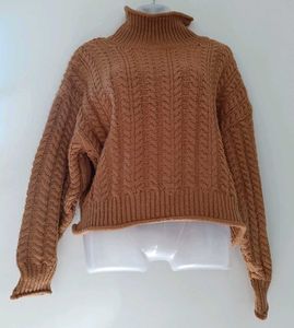 Cozy Knit Turtleneck Sweater