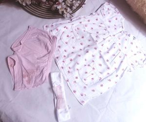 V, Beautiful Baby Pink Frock Short Hair, Clipli