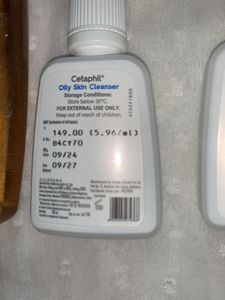 Neutrogena +Cetaphil Oily Cleanser