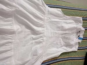 White Up Down Tunic For Women