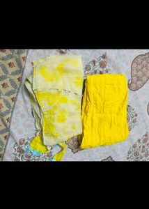 Elegant Yellow Kurta Set