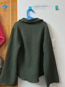 Green Button-Down Shirt