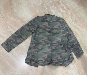 Camouflage Shirt Beaded