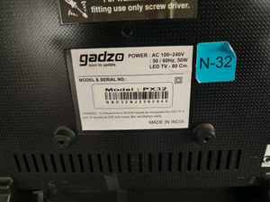 Gadzo 32&#34; LED TV