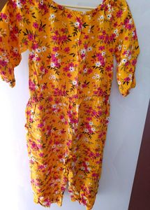 Cute Floral Jumpsuit for kids