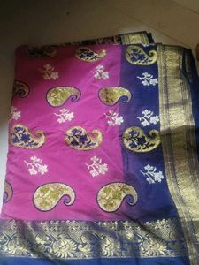 New saree one time used