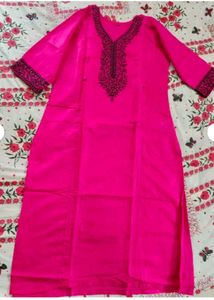 Floral Print &amp; Pink Kurti Bundle