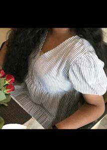 Striped Casual Mini Dress