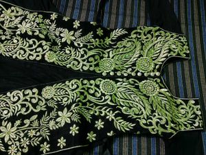 Embroidered Black Ethnic Dress