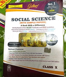 Golden Social Science Class 10 (Refrence Book