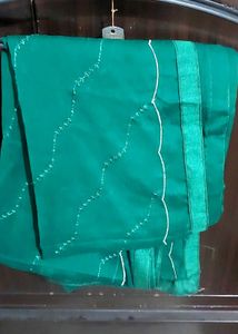 Dark Green Suit 2xl Size With Embroidery Work