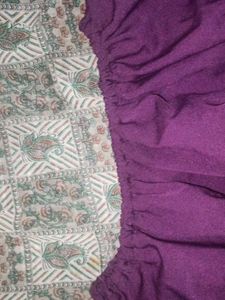 Purple Ruffle Top