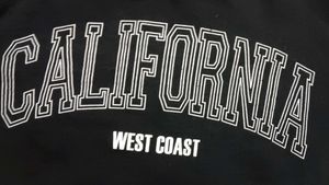 California West Coast Black Sweatshirt Mens Wear