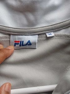 FILA Quarter Zip Pullover Top