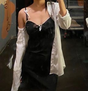 Black Slip Dress