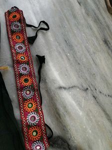Embroidered Dress with Headband