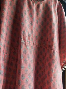 Floral Kaftan Dress, Cotton